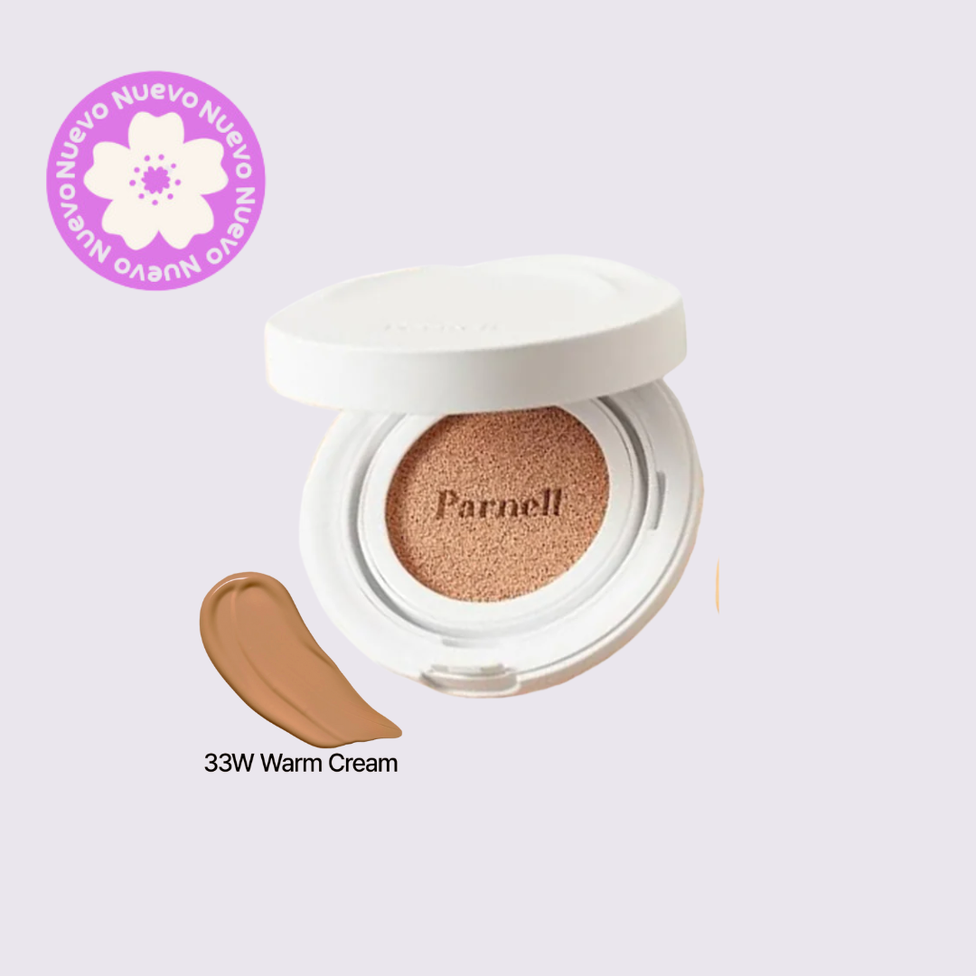 PARNELL - Cicamanu Serum Cushion #33W (Warm Cream) 15g (SPF45 PA++)