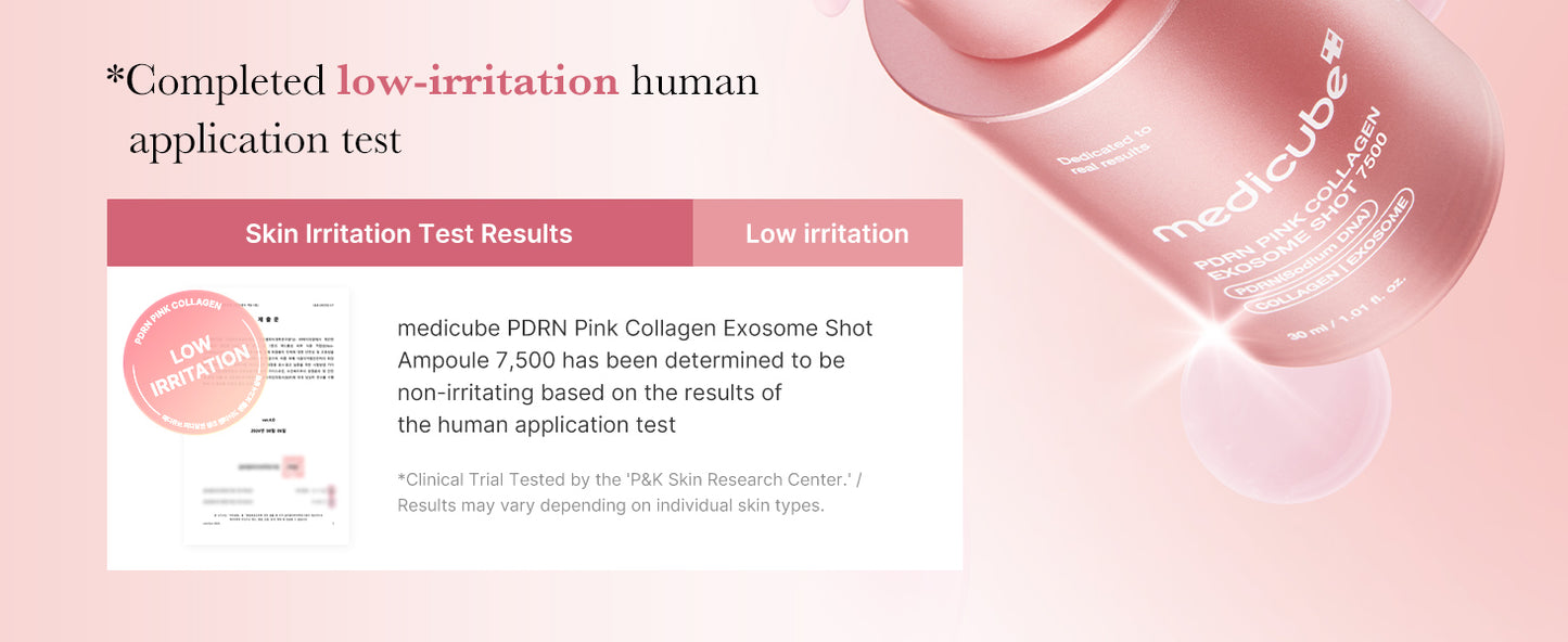 MEDICUBE - PDRN PINK EXOSOME SHOT SERUM 7500, 30ml