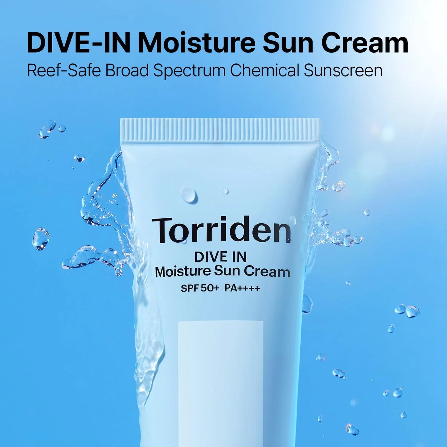 TORRIDEN - Protector Solar DIVE-IN Watery Moisture SPF50+ PA++++, 60ml