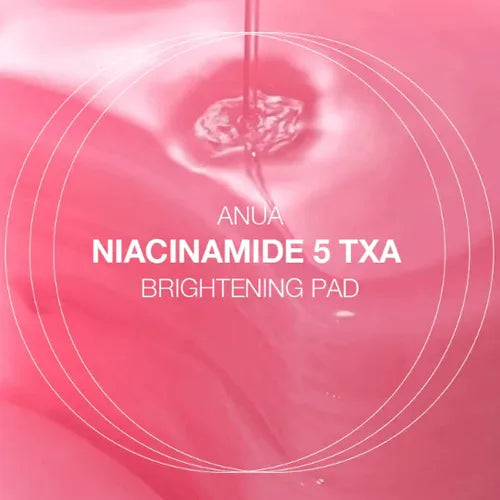 ANUA - PADS TÓNICOS CON NIACINAMIDA 5 TXA, APORTA BRILLO, 60 pzas