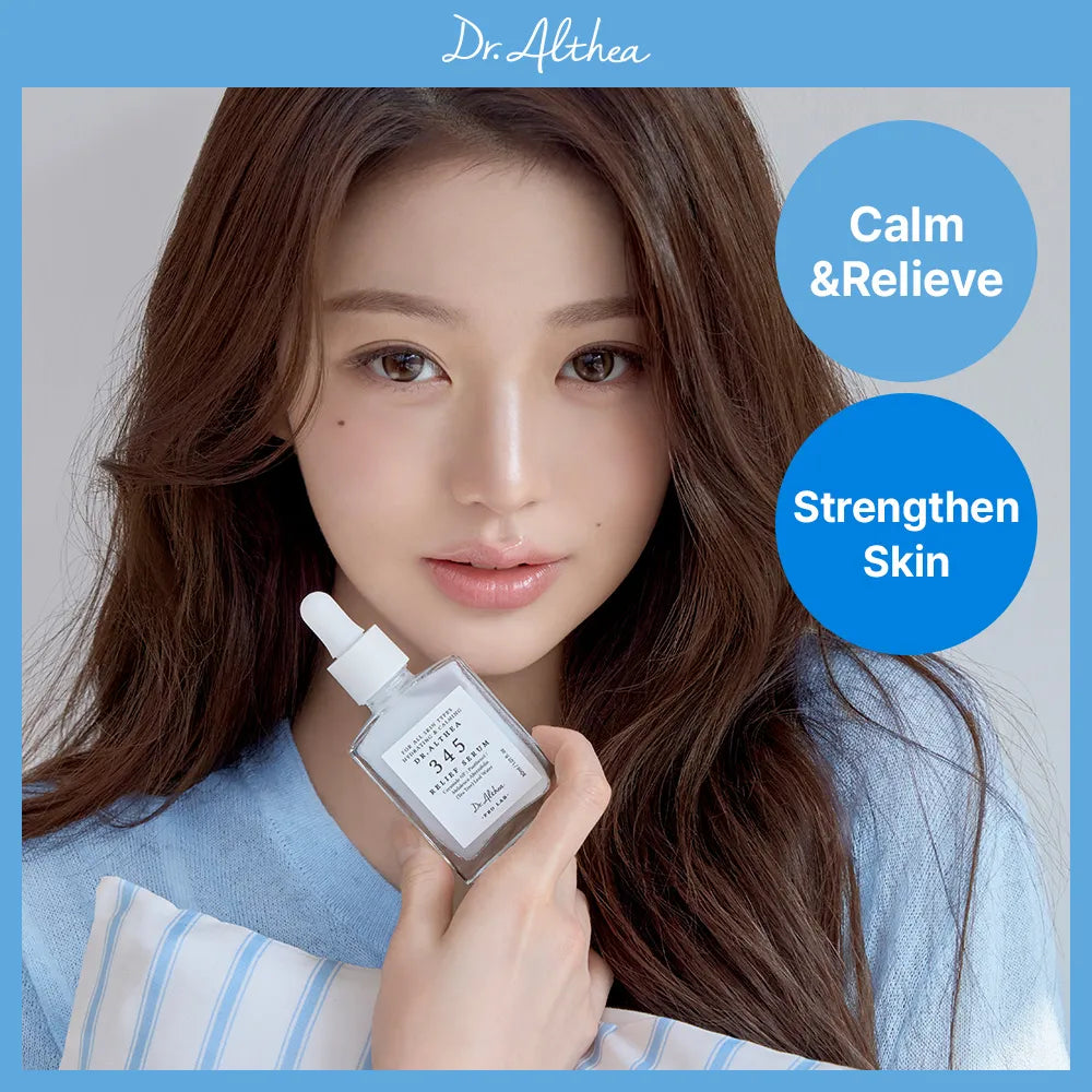 DR ALTHEA - 345 Relief Serum 30ml | Sérum Coreano Reparador e Iluminador para Piel Sensible