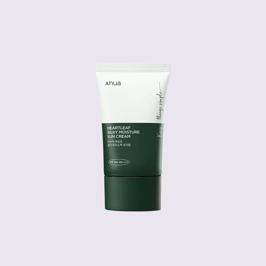 ANUA - Protector Solar Humectante HEARTLEAF SILKY SPF50+ PA++++ 50ml
