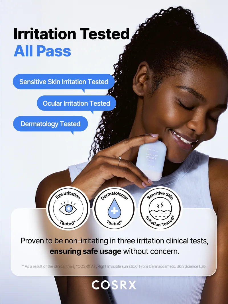 COSRX - Airy Light Invisible Sun Stick SPF 50 PA ++++ 19g