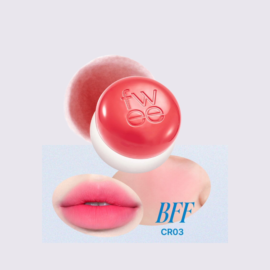 FWEE - Lip&Cheek Blurry Pudding Pot CR03 BFF 5g