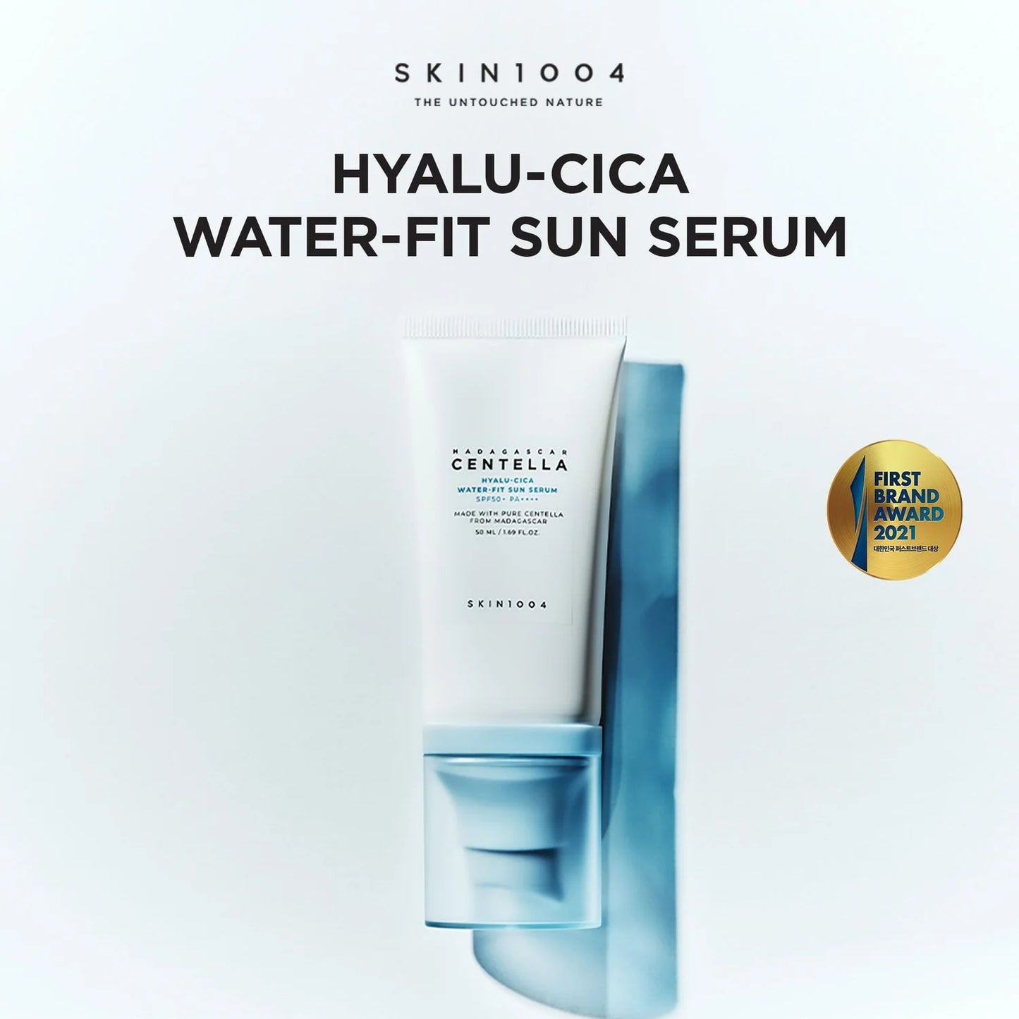 SKIN1004 - Protector Solar Base Agua Madagascar Centella Hyalu-Cica SPF50+ PA++++ 50ML