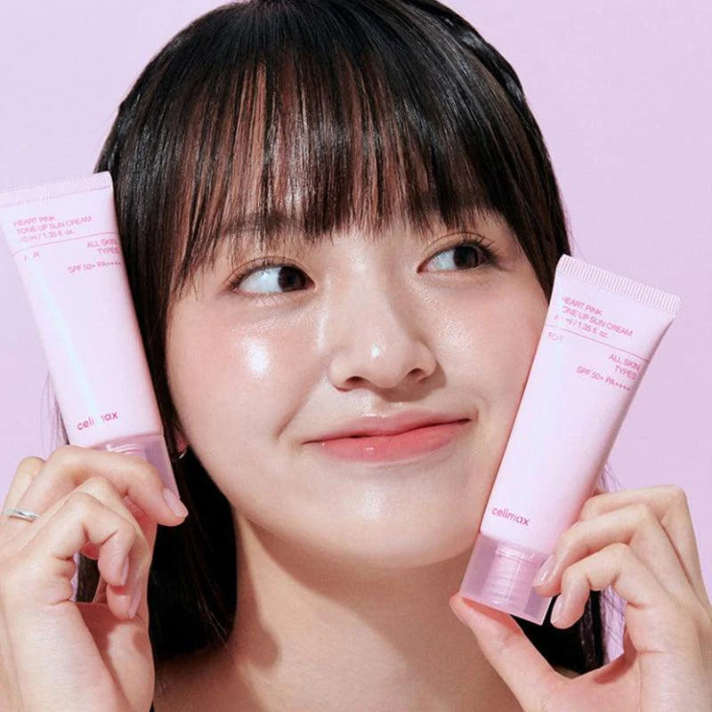 CELIMAX - Heart Pink Tone Up Sun Cream SPF50+ PA++++ 40ml