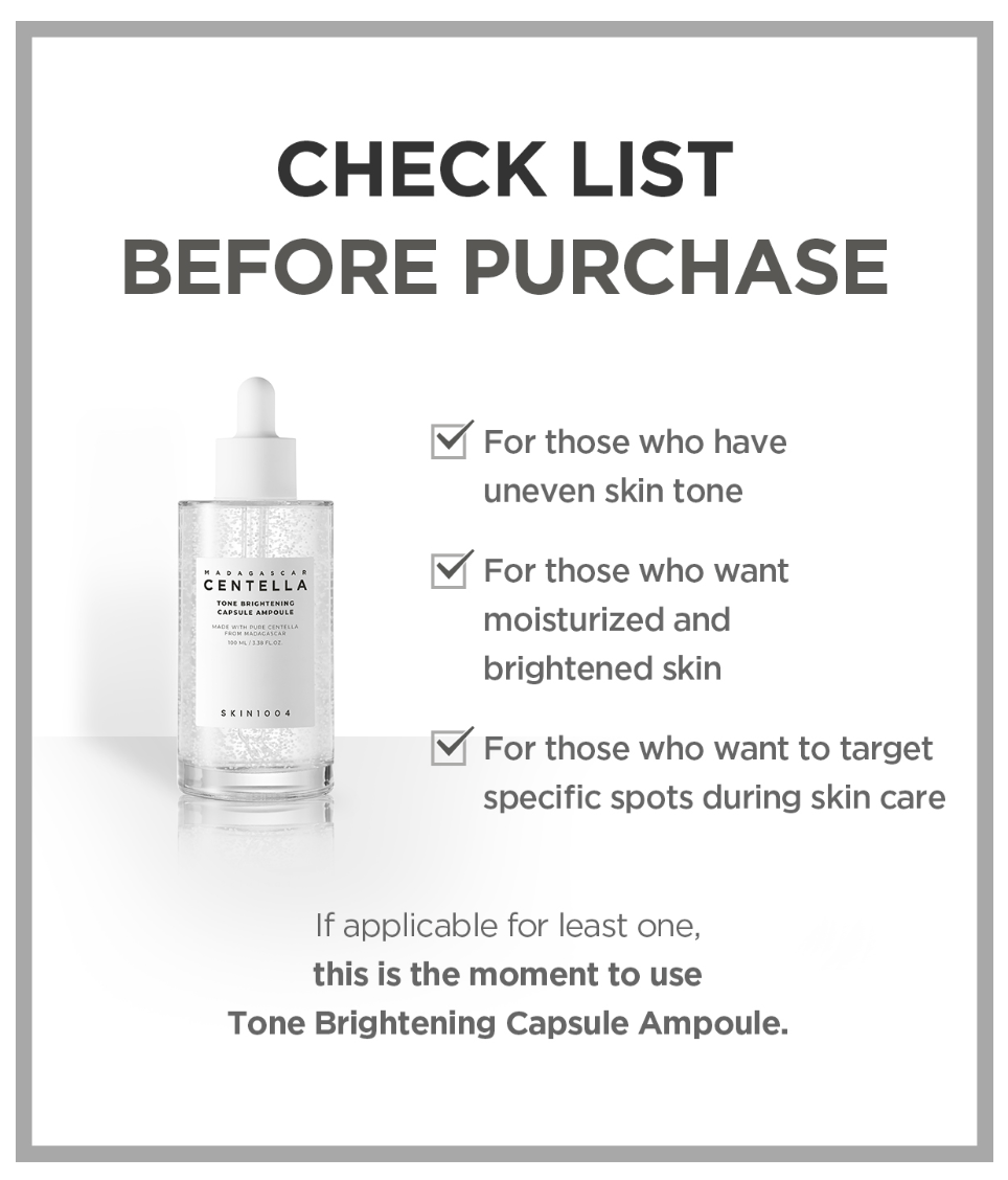 SKIN1004 - Madagascar Centella Tone Brightening Capsule Ampoule 50ml