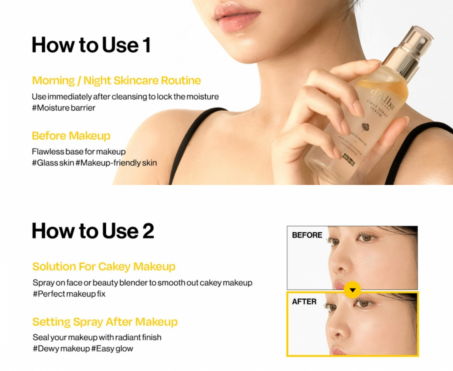 d'Alba - White truffle First Spray Serum 50ml