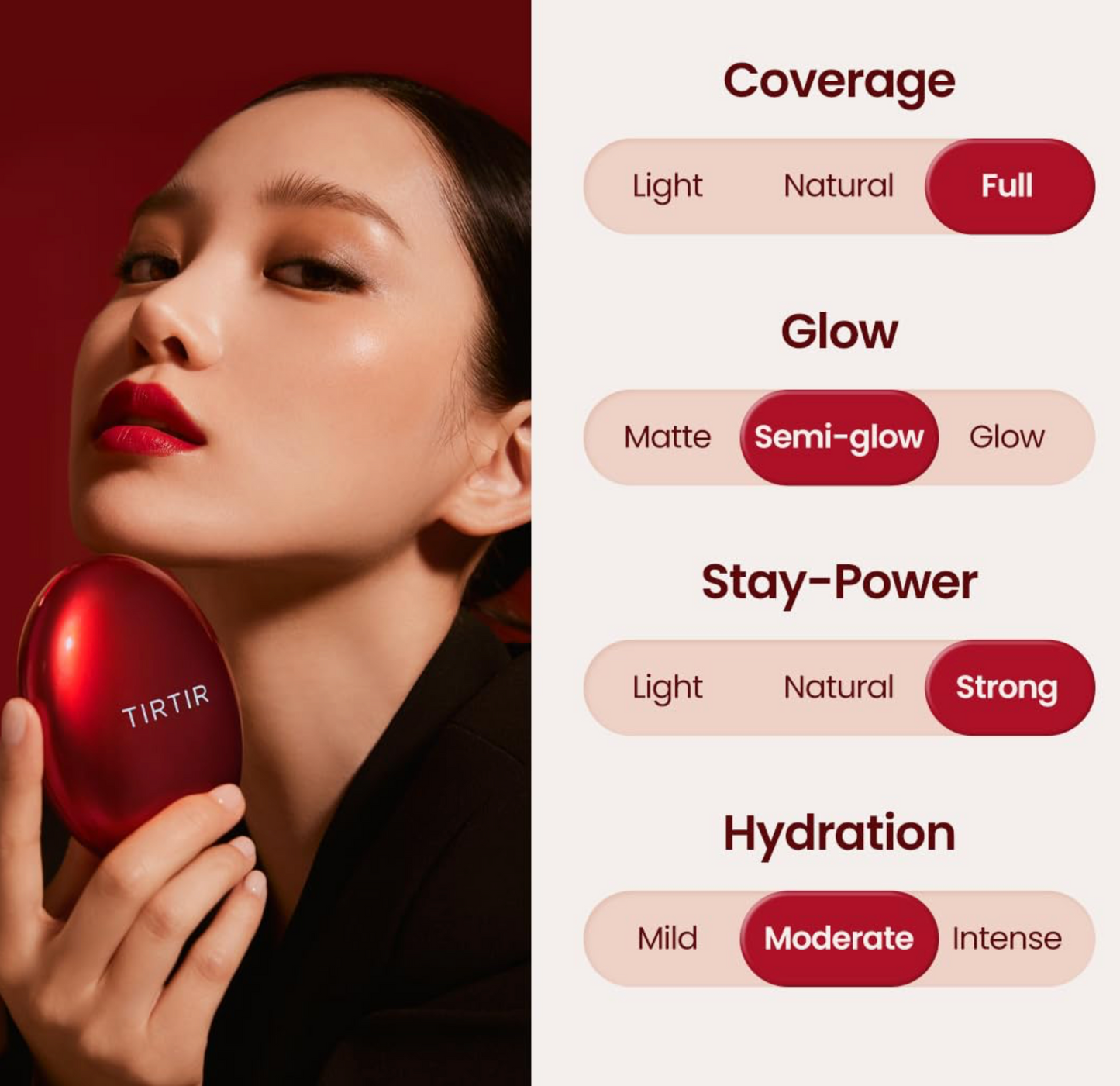 TIRTIR - MASK FIT RED CUSHION 29N NATURAL BEIGE