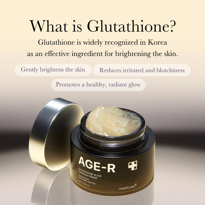 MEDICUBE - AGE-R GLUTATHIONE GLOW CAPSULE CREAM, 50ml