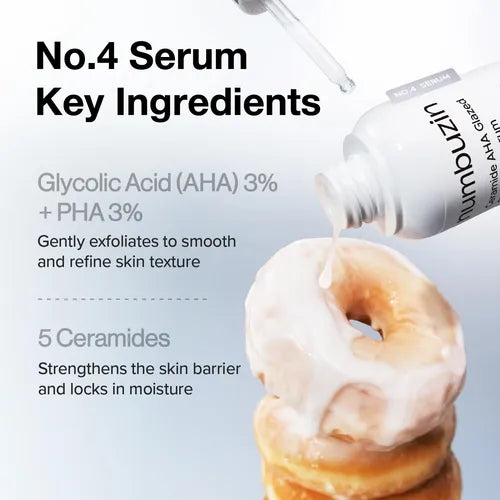 NUMBUZIN - No.4 Ceramide AHA Glazed Skin Prep Serum, 30ml