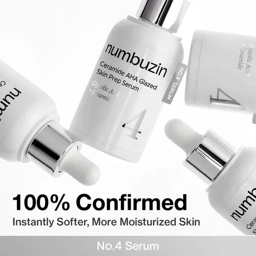 NUMBUZIN - No.4 Ceramide AHA Glazed Skin Prep Serum, 30ml
