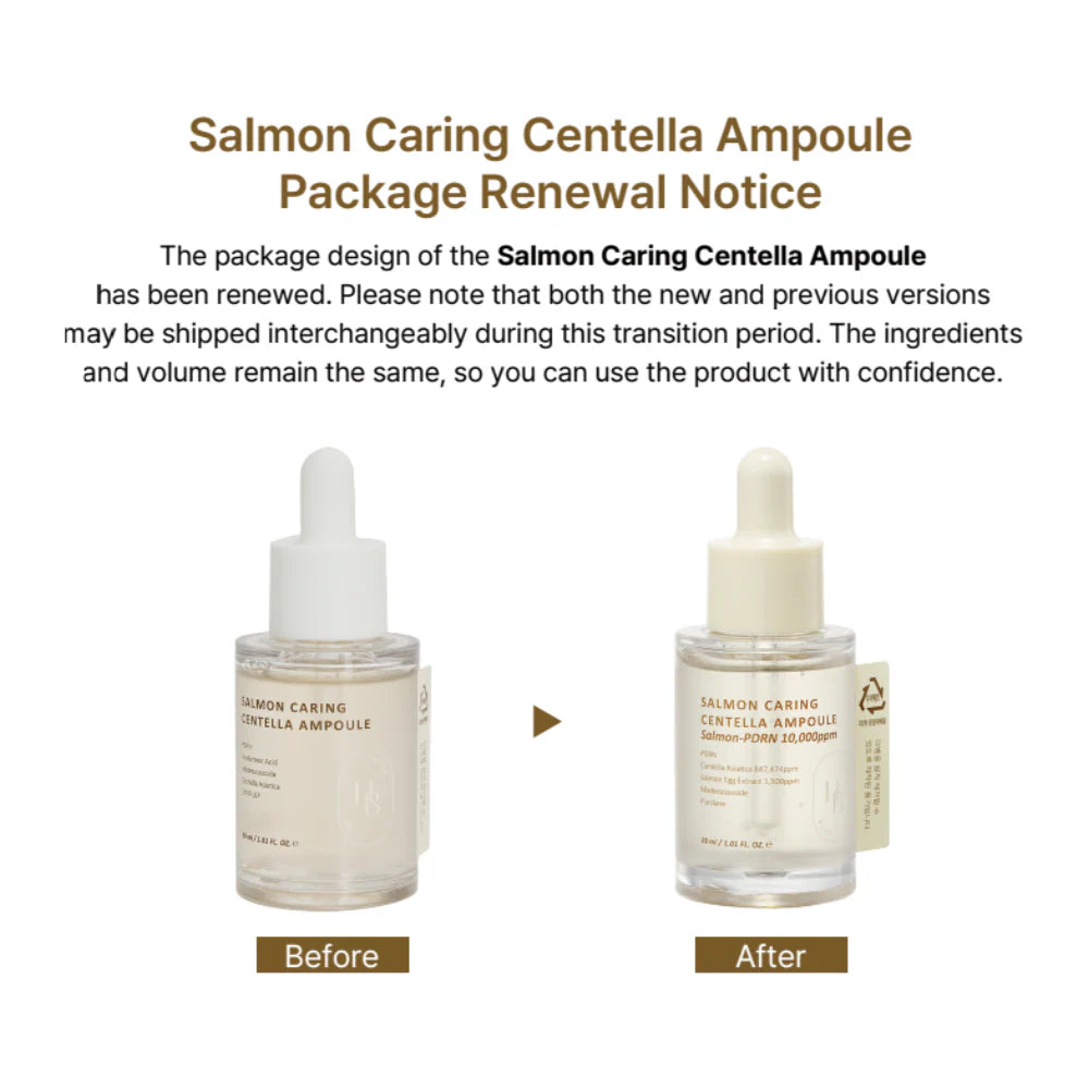 HEVEBLUE - Salmon Caring Centella Ampoule 30ml