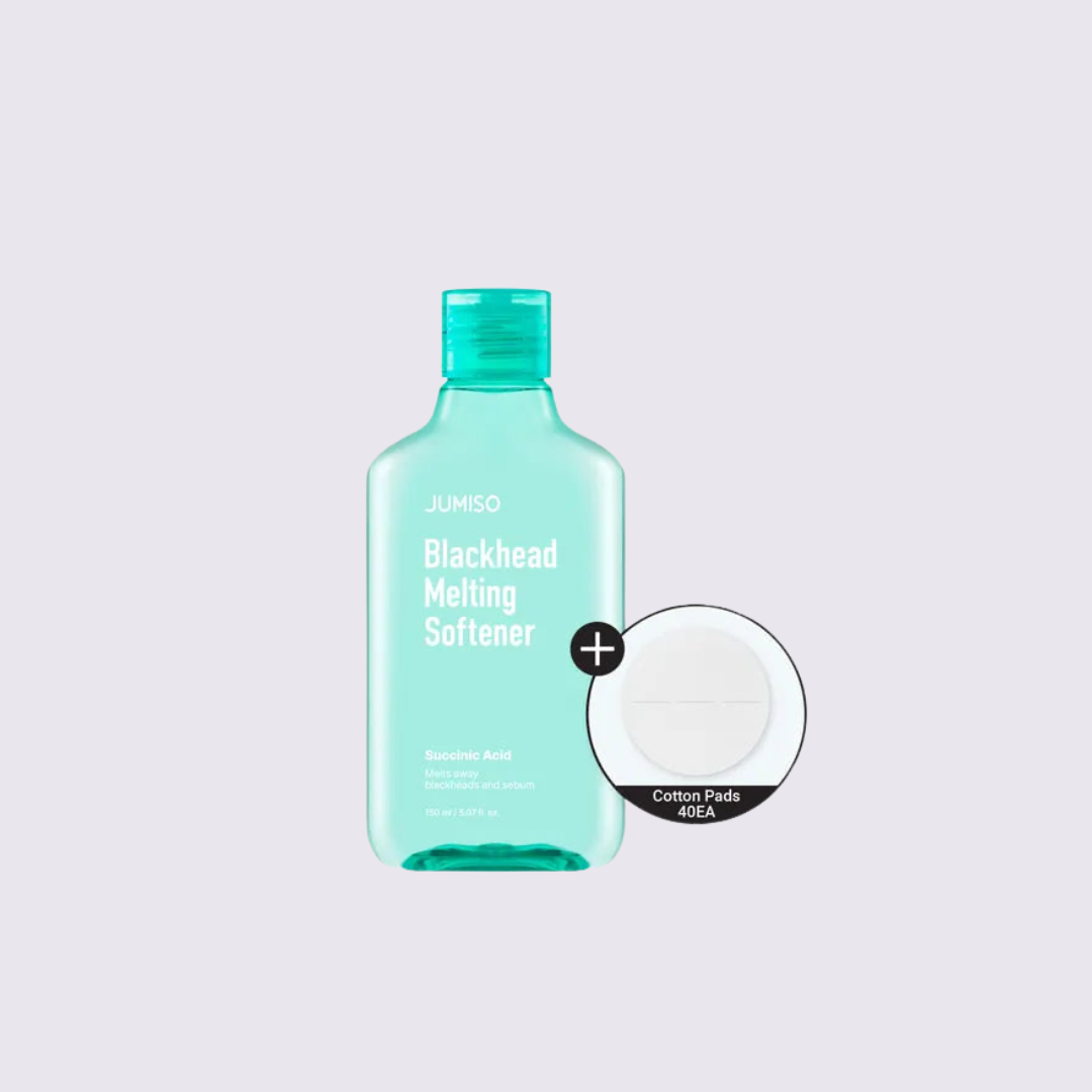 JUMISO - Blackhead melting softener 150ml + cotton pad(40pads) set