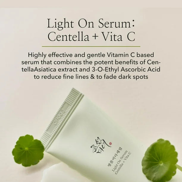 BEAUTY OF JOSEON - Light On Serum Centella + Vita C 30ml