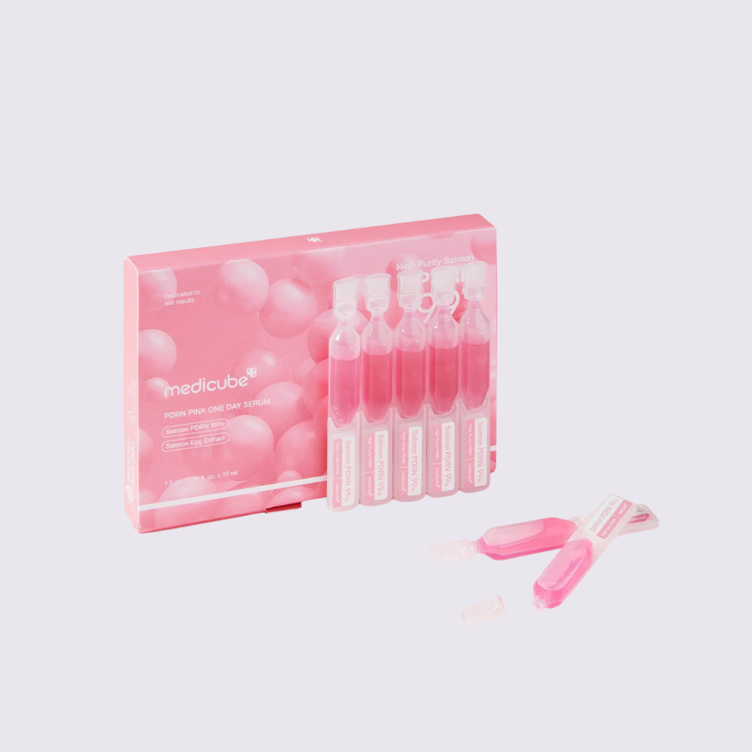 MEDICUBE - PDRN PINK ONE DAY SERUM, 10 pzas