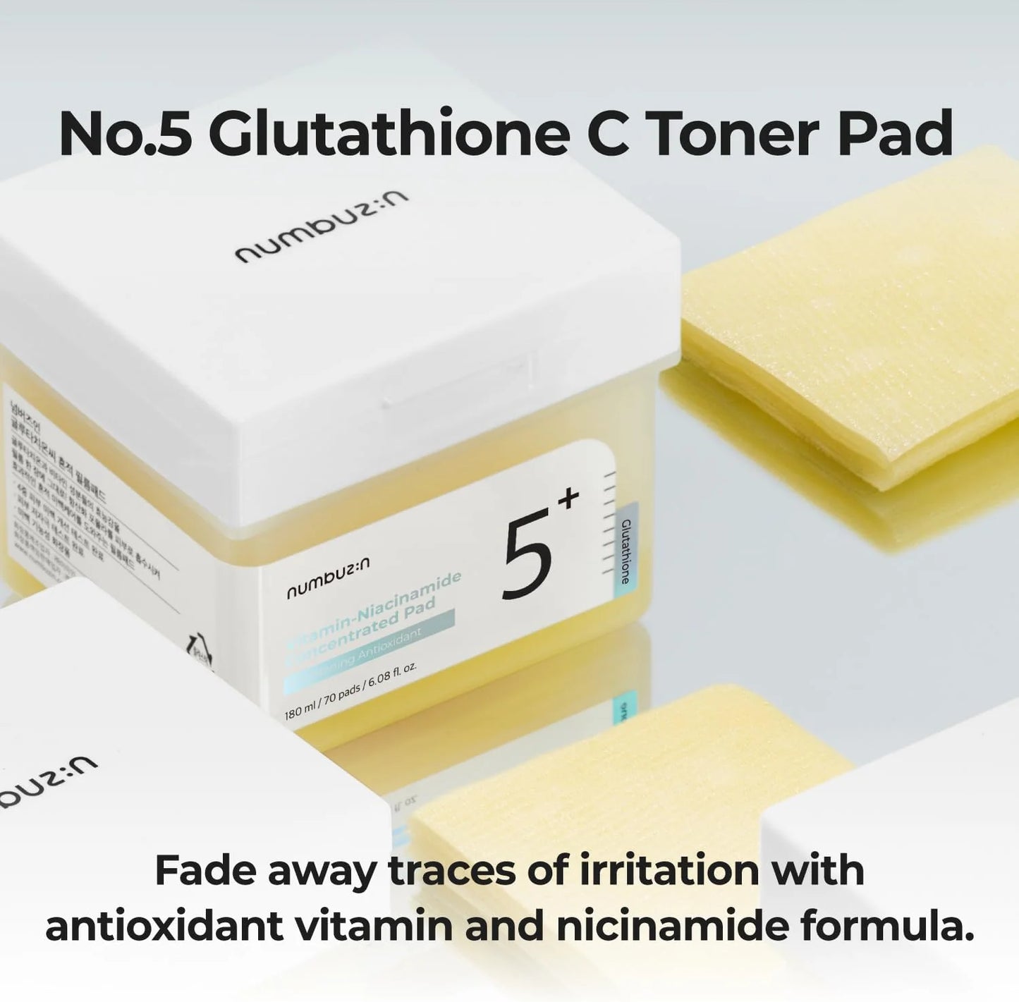 NUMBUZIN - Tóner Pads Concentrado Vitaminas + Niacinamida No. 5