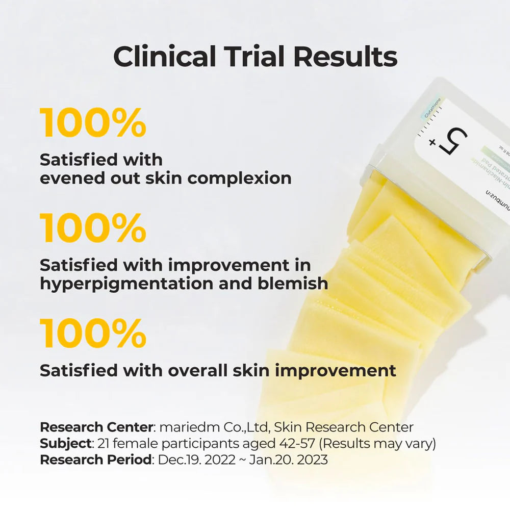 NUMBUZIN - Tóner Pads Concentrado Vitaminas + Niacinamida No. 5