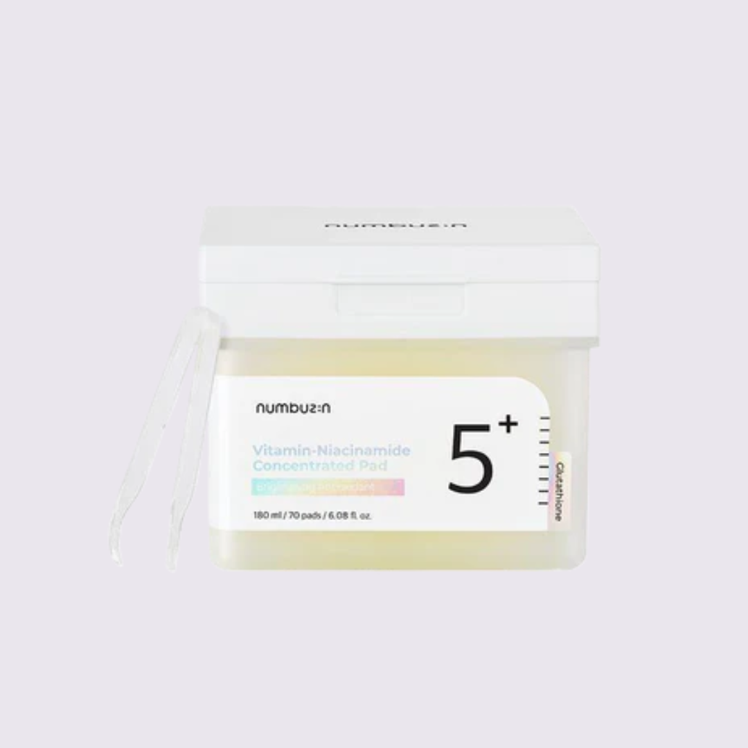 NUMBUZIN - Tóner Pads Concentrado Vitaminas + Niacinamida No. 5