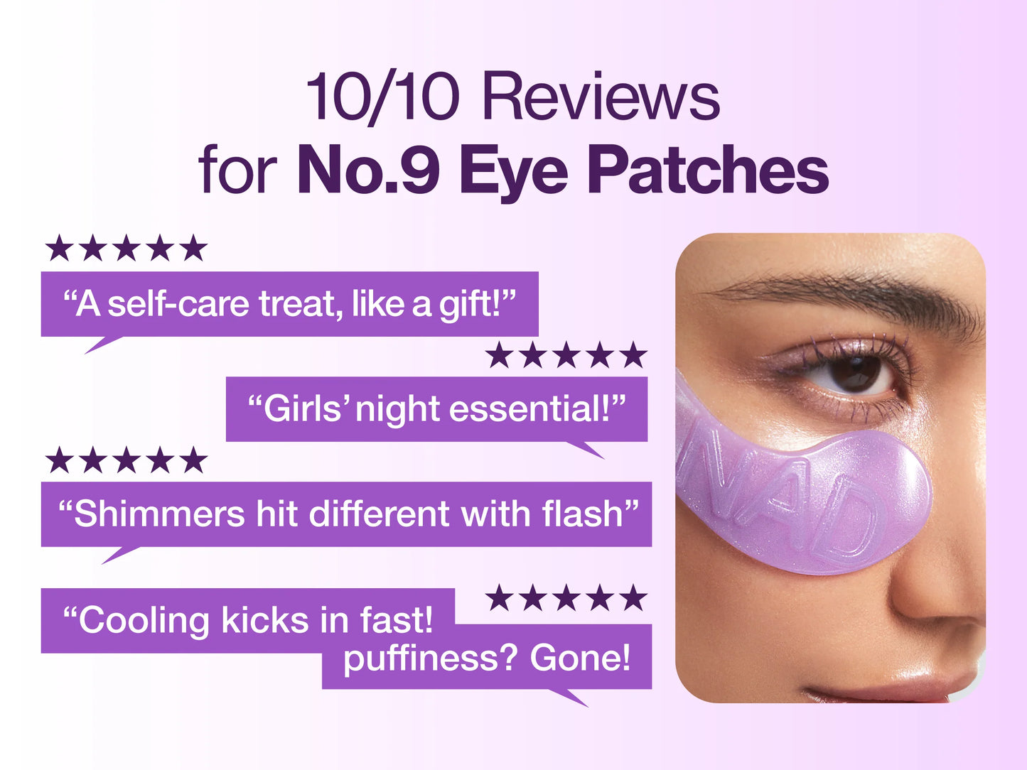 NUMBUZIN - Parches para Ojos con Colágeno No.9 NAD, 5 piezas