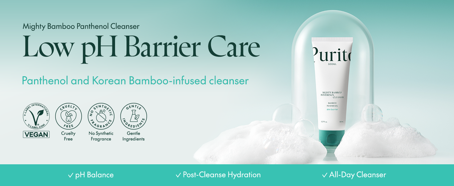 PURITO - Mighty Bamboo Panthenol Cleanser 150ml