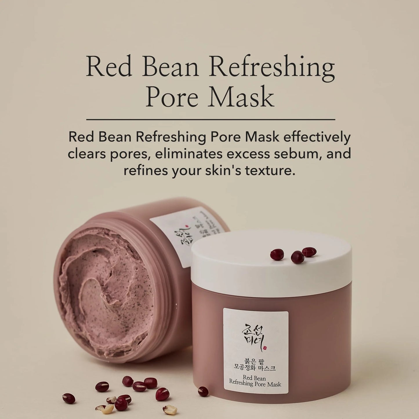 BEAUTY OF JOSEON - Mascarilla Exfoliante Refrescante De Frijol Rojo, 140ml