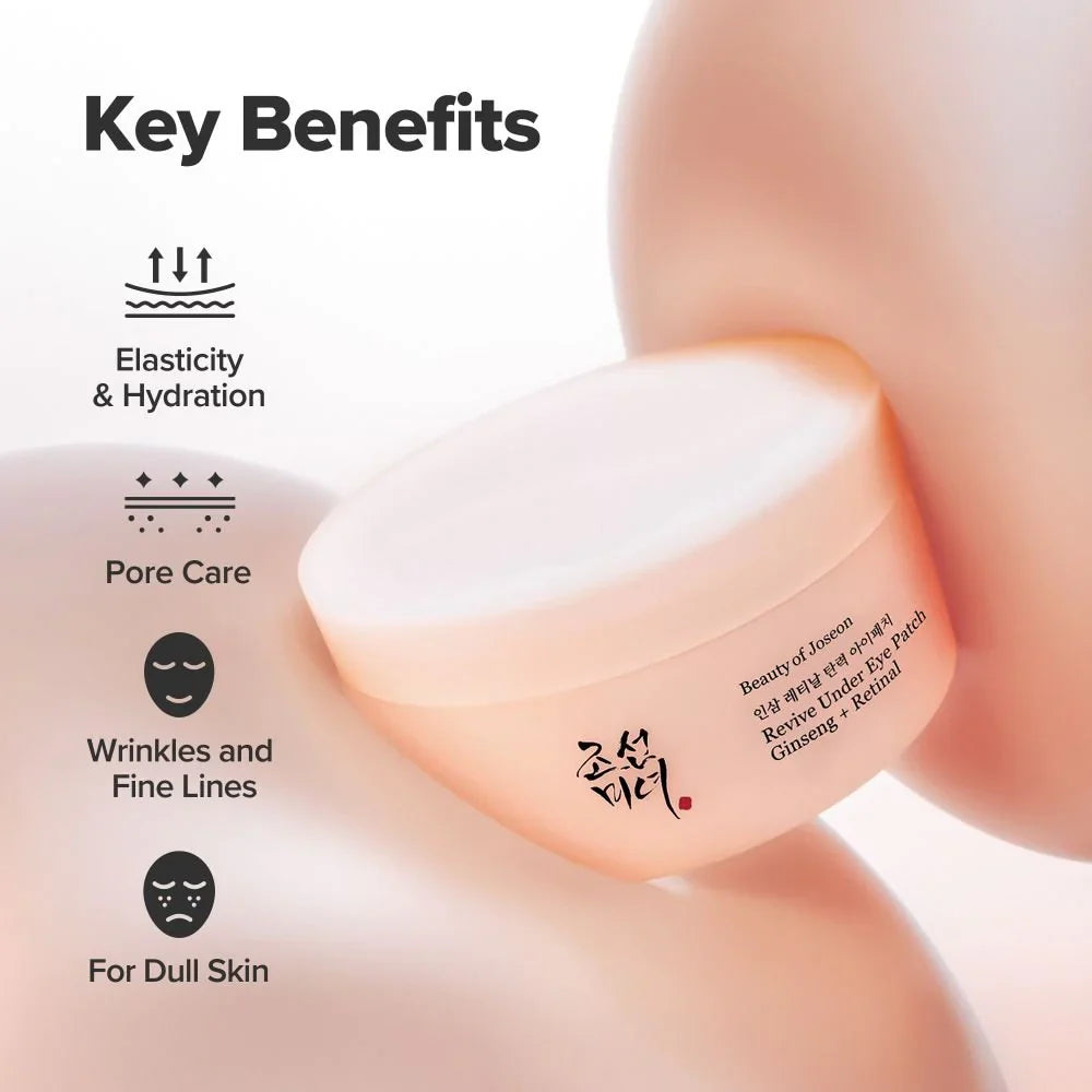 BEAUTY OF JOSEON - Revive Under Eye Patch Ginseng + Retinal 60patches