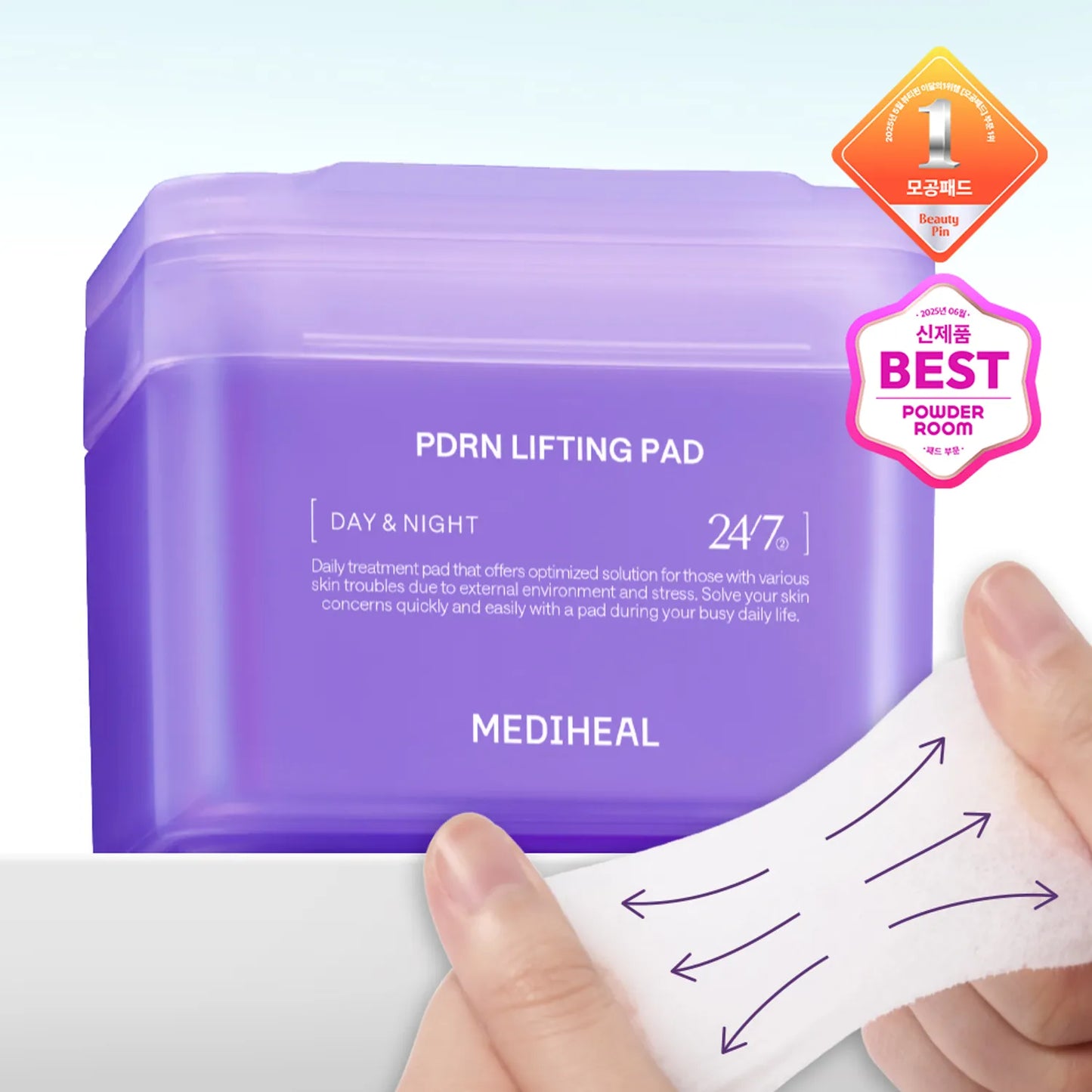 MEDIHEAL - PDRN Pore Elasticity Pad 100pc