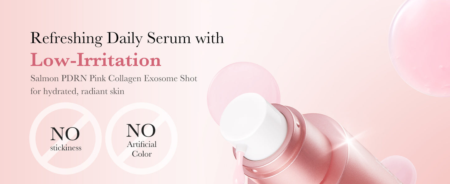 MEDICUBE - PDRN PINK EXOSOME SHOT SERUM 7500, 30ml