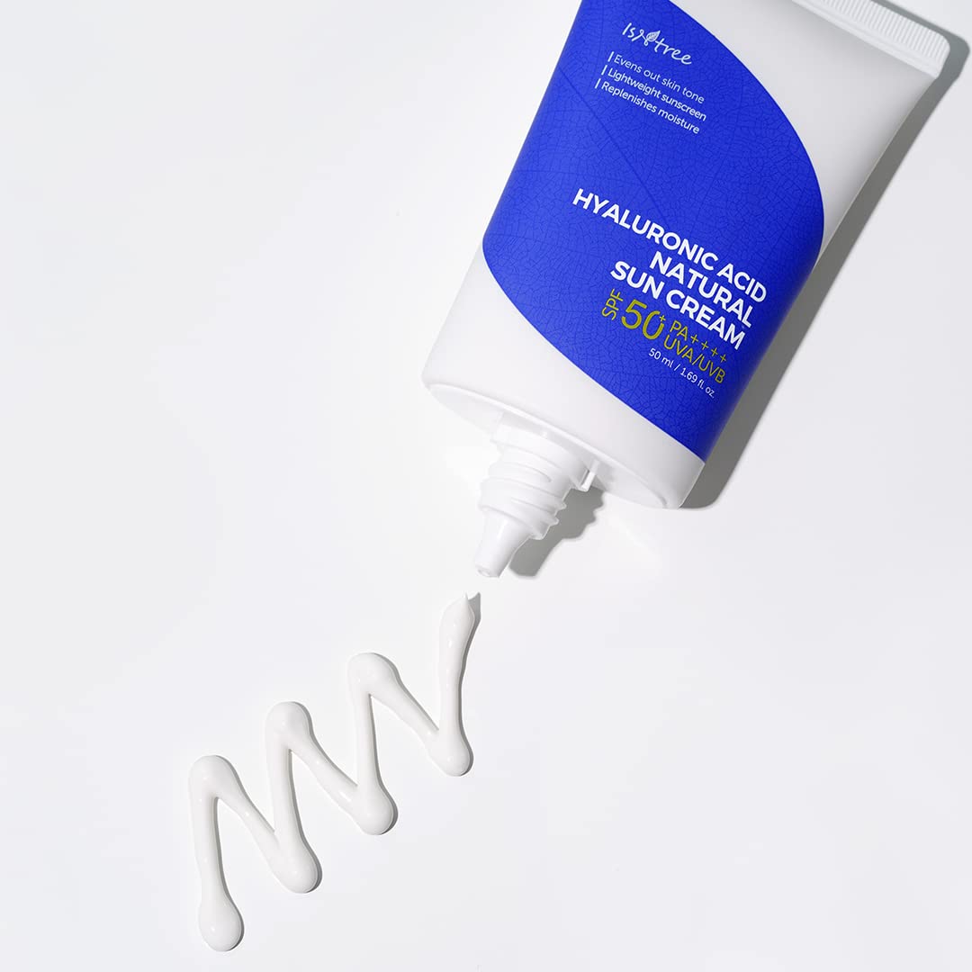 ISNTREE - HYALURONIC ACID NATURAL SUN CREAM SPF50+ PA++++, 50ml