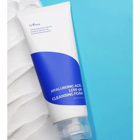 ISNTREE - HYALURONIC ACID LOW-pH CLEANSING FOAM