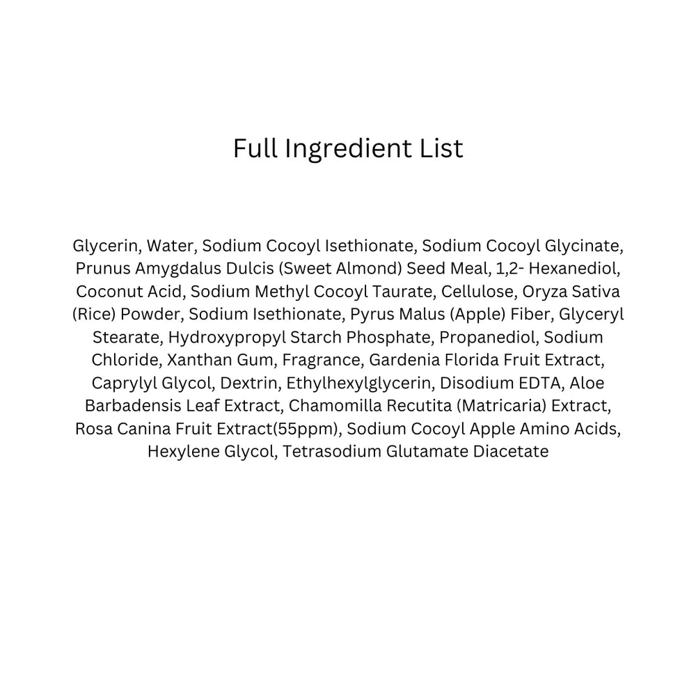 Arencia - Fresh Rosehip Rice Mochi Cleanser 120g