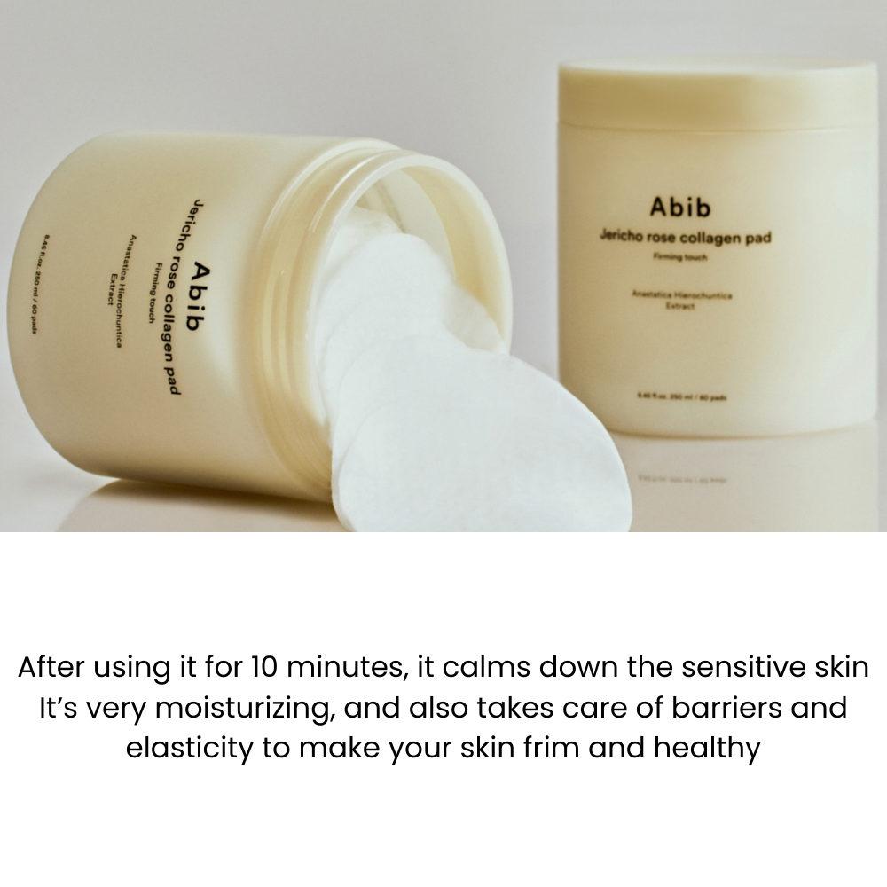 ABIB - Tóner Pads Jericho Rose Collagen 60pcs