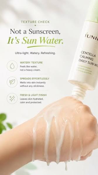 iUNIK - Centella Calming Daily Sun Water SPF50+ PA++++ 120ml | Protector Solar Coreano Hidratante