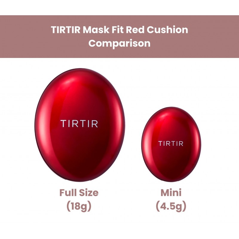 TIRTIR - MASK FIT RED CUSHION 21W NATURAL IVORY - MINI