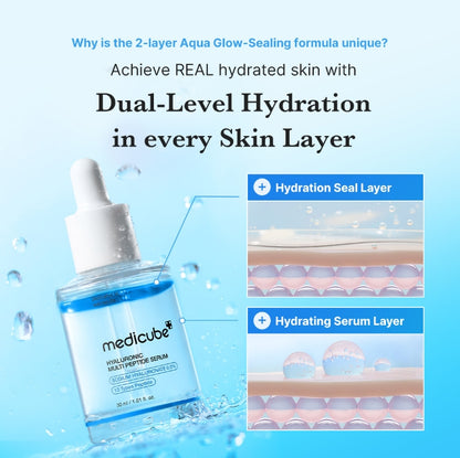 MEDICUBE - HYALURONIC MULTI PEPTIDE SERUM 30ml