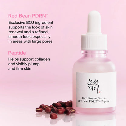 BEAUTY OF JOSEON - Pore Firming Serum Red Bean PDRN + Peptide 30ml | Sérum Coreano para Poros y Firmeza