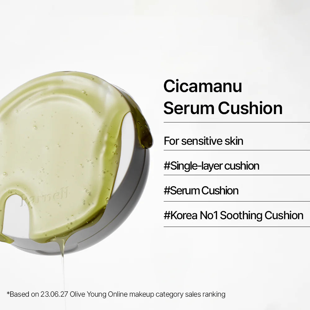 PARNELL - Cicamanu Serum Cushion #23 15g (SPF45 PA++)