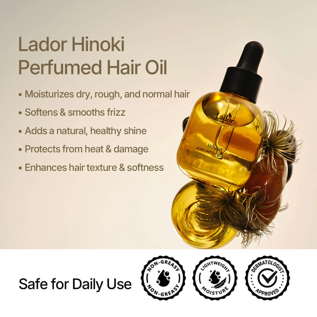 LADOR - Perfumed Hair Oil – Hinoki (30 ml)