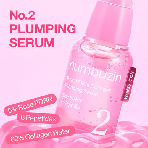 NUMBUZIN - No. 2 Rose PDRN Collagen Plumping Serum 30ml