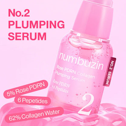 NUMBUZIN - No. 2 Rose PDRN Collagen Plumping Serum 30ml