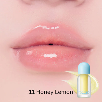 TOCOBO - JUICY BERRY PLUMPING LIP OIL GLAM MAX 11 HONEY LEMON