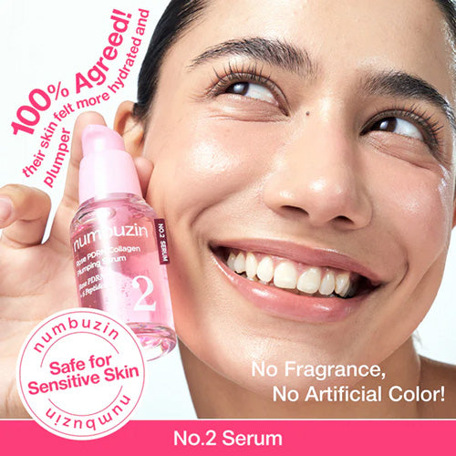 NUMBUZIN - No. 2 Rose PDRN Collagen Plumping Serum 30ml
