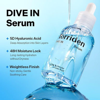TORRIDEN - Suero DIVE IN Low Molecular con Ácido Hialurónico, 50 ml