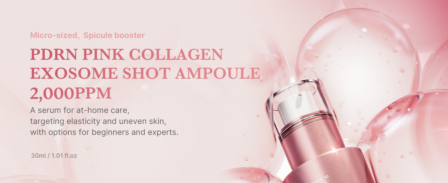 MEDICUBE - PDRN PINK EXOSOME SHOT SERUM 2000L 30ml