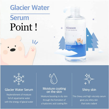 MIXSOON - Suero Glacier Water Hyaluronic Acid, 300ml