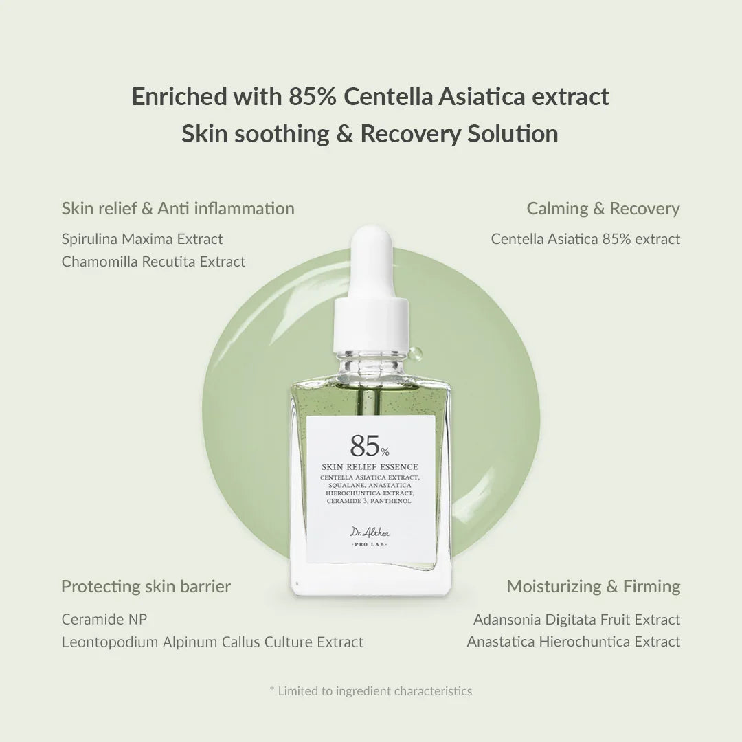 DR ALTHEA - Skin Relief Essence 30ml | Esencia Coreana Calmante e Hidratante para Piel Sensible