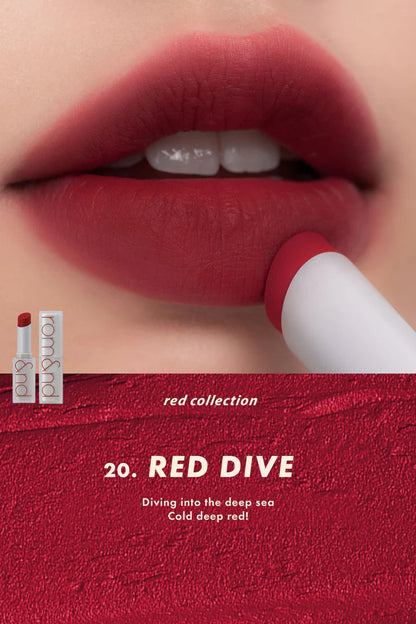 ROMAND - Zero Matte Lipstick 20 RED DIVE