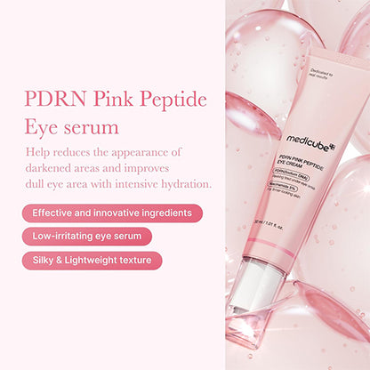 MEDICUBE - PDRN PINK PEPTIDE EYE SERUM, 30ml