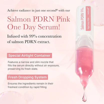 MEDICUBE - PDRN PINK ONE DAY SERUM, 10 pzas